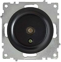 Розетка TV Оконечная без рамки OneKeyElectro Florence 1-м. черный картинка